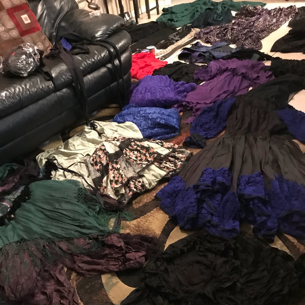 HUGE LOT RENAISSANCE /PRO STAGE COSTUMES  & ACCESS